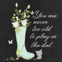Cats Funny Gardener Gardening Never Too Old To Play In Dirt Adult Drive Performance Visor