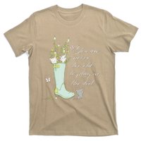 Cats Funny Gardener Gardening Never Too Old To Play In Dirt T-Shirt