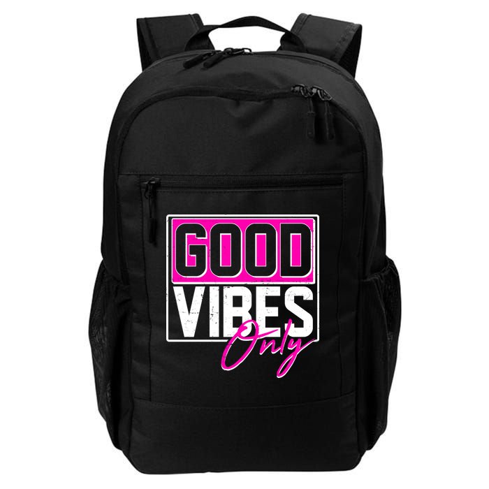 Cool Funny Good Vibes Only Backpack