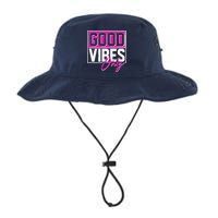 Cool Funny Good Vibes Only Bucket Hat