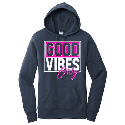 Cool Funny Good Vibes Only Women's Pullover Hoodie