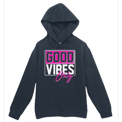 Cool Funny Good Vibes Only Urban Pullover Hoodie