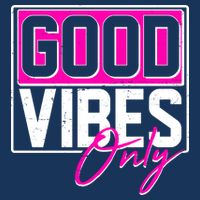 Cool Funny Good Vibes Only Premium T-Shirt