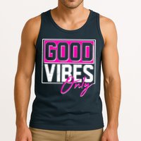 Cool Funny Good Vibes Only Tank Top