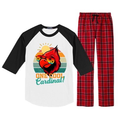 Cardinal Funny Gift Cardinal Day Birding Gift Raglan Sleeve Pajama Set