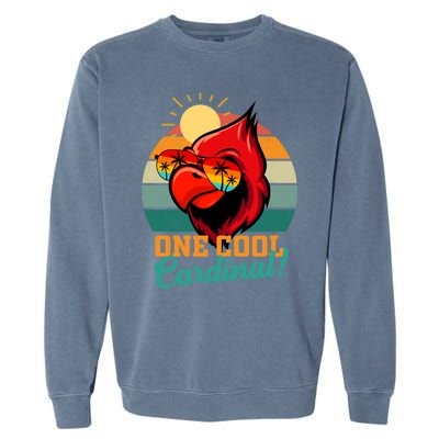 Cardinal Funny Gift Cardinal Day Birding Gift Garment-Dyed Sweatshirt