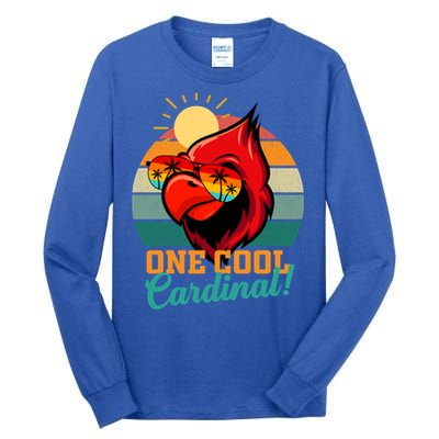 Cardinal Funny Gift Cardinal Day Birding Gift Tall Long Sleeve T-Shirt