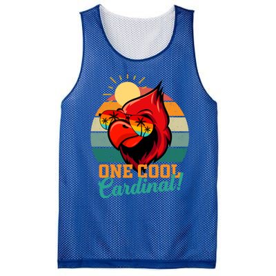 Cardinal Funny Gift Cardinal Day Birding Gift Mesh Reversible Basketball Jersey Tank