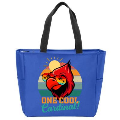 Cardinal Funny Gift Cardinal Day Birding Gift Zip Tote Bag