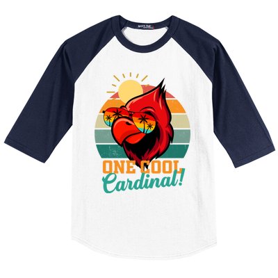 Cardinal Funny Gift Cardinal Day Birding Gift Baseball Sleeve Shirt