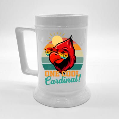 Cardinal Funny Gift Cardinal Day Birding Gift Beer Stein