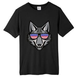 Coyote Funny Gift 4th Of July National Coyote Day Cute Gift Tall Fusion ChromaSoft Performance T-Shirt