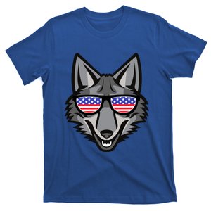 Coyote Funny Gift 4th Of July National Coyote Day Cute Gift T-Shirt