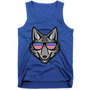 Coyote Funny Gift 4th Of July National Coyote Day Cute Gift Tank Top