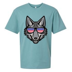 Coyote Funny Gift 4th Of July National Coyote Day Cute Gift Sueded Cloud Jersey T-Shirt