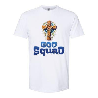 Christian Faith God Squad Salvation Power Of The Cross Softstyle® CVC T-Shirt