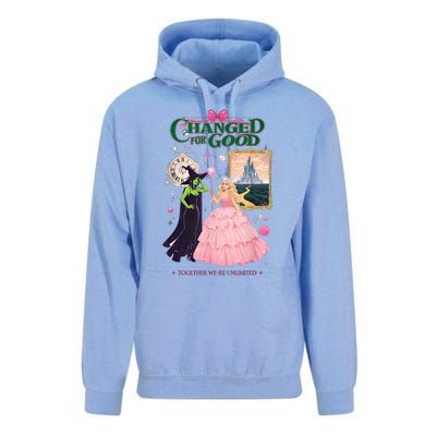 Changed For Good W.I.C.K.E.D Funny Halloween Witch Unisex Surf Hoodie