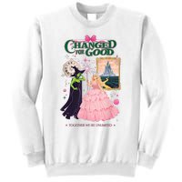 Changed For Good W.I.C.K.E.D Funny Halloween Witch Sweatshirt