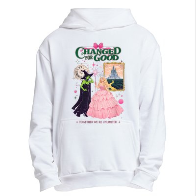 Changed For Good W.I.C.K.E.D Funny Halloween Witch Urban Pullover Hoodie