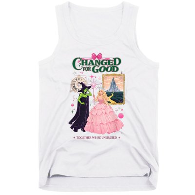 Changed For Good W.I.C.K.E.D Funny Halloween Witch Tank Top