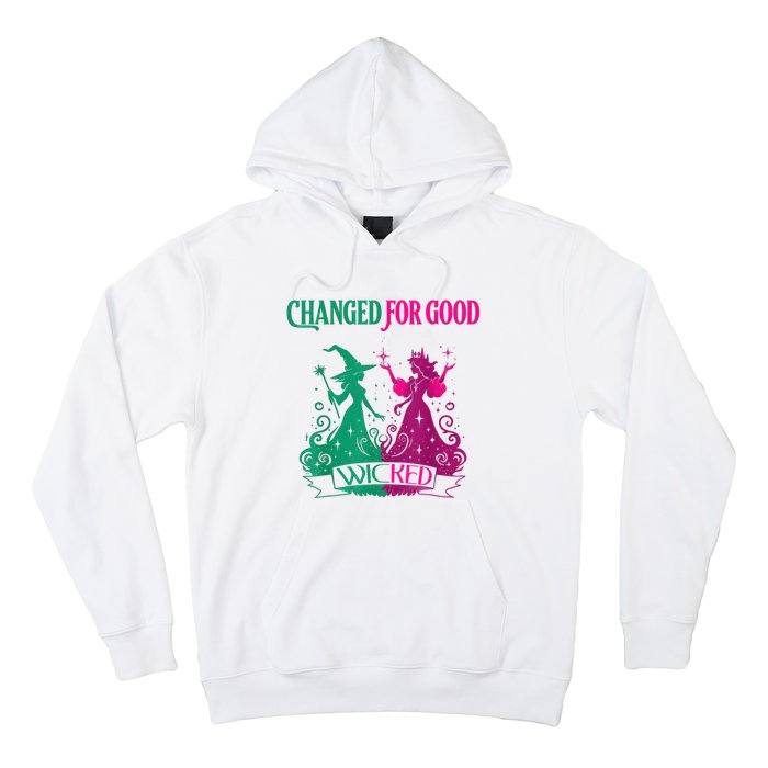 Changed For Good W.I.C.K.E.D Funny Halloween Witch Hoodie