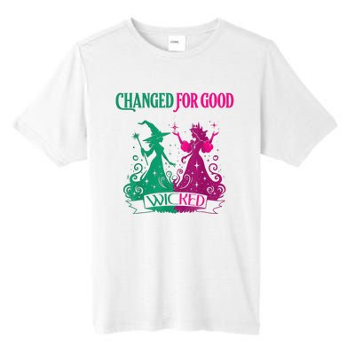 Changed For Good W.I.C.K.E.D Funny Halloween Witch Tall Fusion ChromaSoft Performance T-Shirt