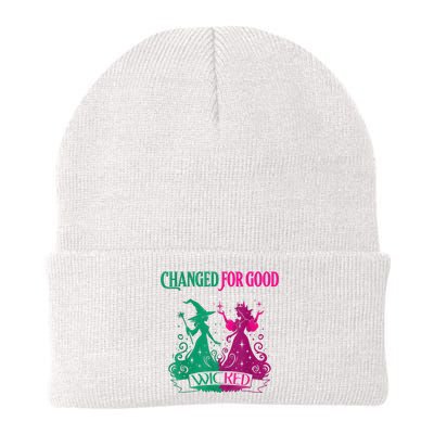 Changed For Good W.I.C.K.E.D Funny Halloween Witch Knit Cap Winter Beanie