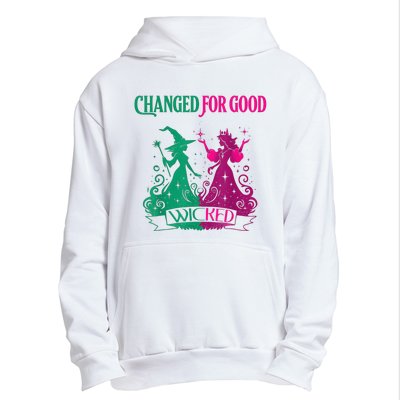 Changed For Good W.I.C.K.E.D Funny Halloween Witch Urban Pullover Hoodie