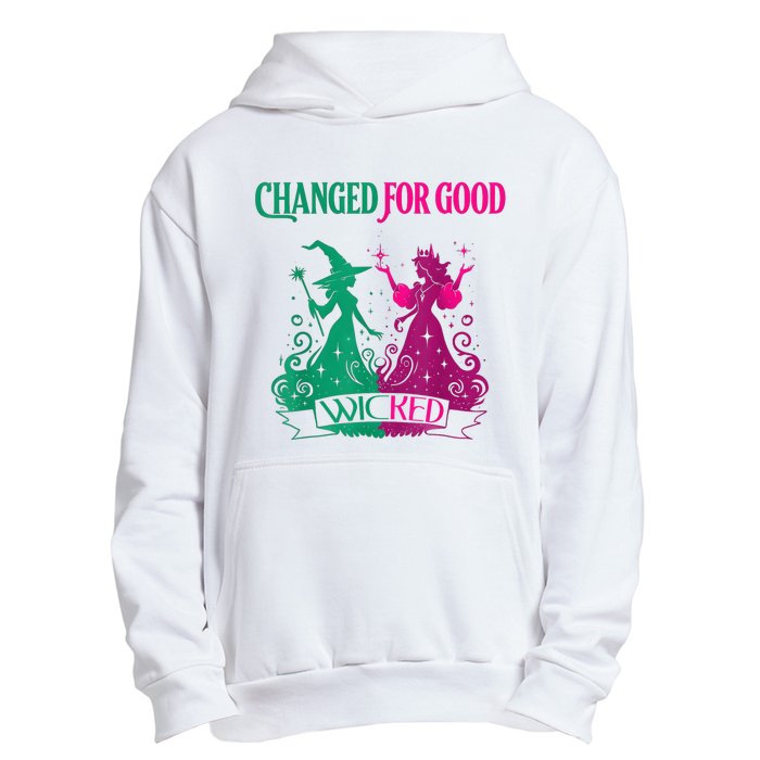 Changed For Good W.I.C.K.E.D Funny Halloween Witch Urban Pullover Hoodie