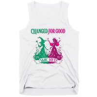 Changed For Good W.I.C.K.E.D Funny Halloween Witch Tank Top