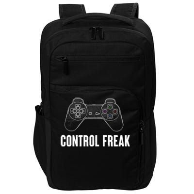 Control Freak Game Controller Gift Impact Tech Backpack