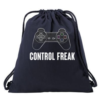 Control Freak Game Controller Gift Drawstring Bag