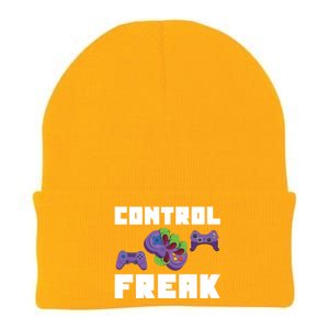 Control Freak Gamer Video Game Controller Gift Knit Cap Winter Beanie