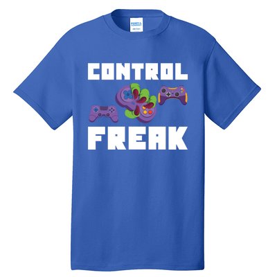 Control Freak Gamer Video Game Controller Gift Tall T-Shirt