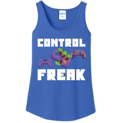 Control Freak Gamer Video Game Controller Gift Ladies Essential Tank