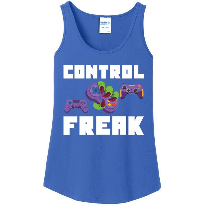 Control Freak Gamer Video Game Controller Gift Ladies Essential Tank