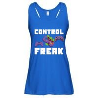 Control Freak Gamer Video Game Controller Gift Ladies Essential Flowy Tank