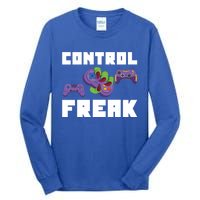 Control Freak Gamer Video Game Controller Gift Tall Long Sleeve T-Shirt