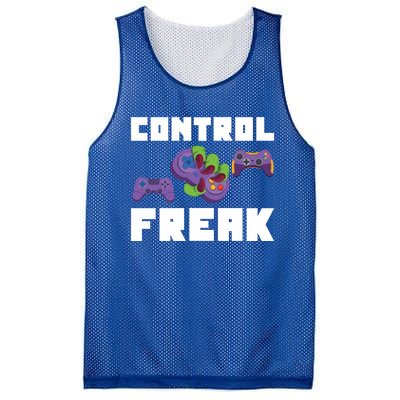 Control Freak Gamer Video Game Controller Gift Mesh Reversible Basketball Jersey Tank