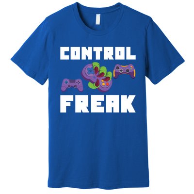 Control Freak Gamer Video Game Controller Gift Premium T-Shirt