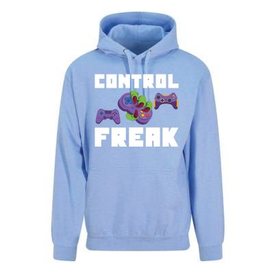 Control Freak Gamer Video Game Controller Gift Unisex Surf Hoodie