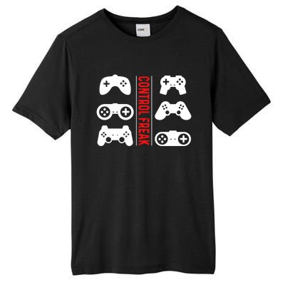 Control Freak Gaming Pc Console Video Games Computer Nerd Gift Tall Fusion ChromaSoft Performance T-Shirt