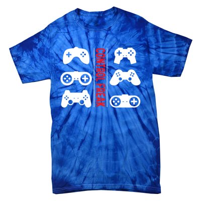 Control Freak Gaming Pc Console Video Games Computer Nerd Gift Tie-Dye T-Shirt