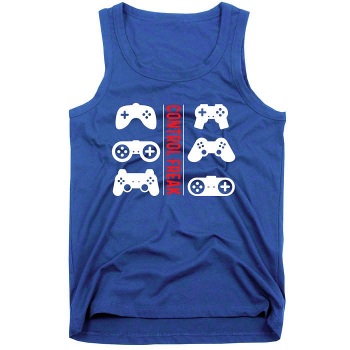 Control Freak Gaming Pc Console Video Games Computer Nerd Gift Tank Top