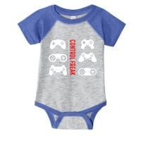 Control Freak Gaming Pc Console Video Games Computer Nerd Gift Infant Baby Jersey Bodysuit