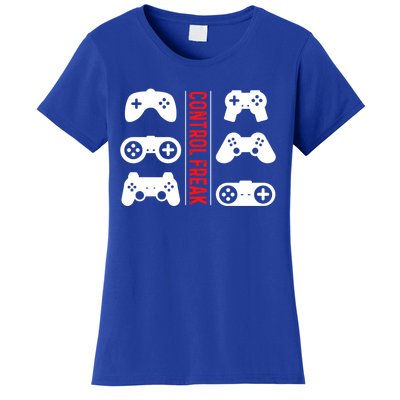 Control Freak Gaming Pc Console Video Games Computer Nerd Gift Women's T-Shirt