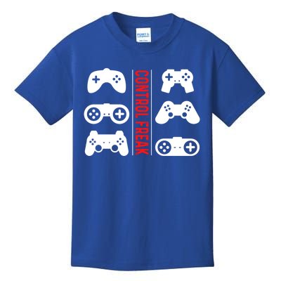 Control Freak Gaming Pc Console Video Games Computer Nerd Gift Kids T-Shirt