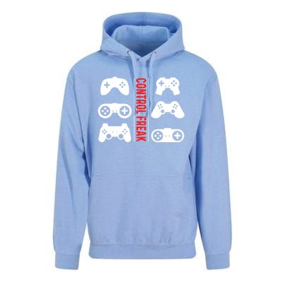 Control Freak Gaming Pc Console Video Games Computer Nerd Gift Unisex Surf Hoodie