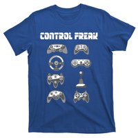 Control Freak Gift Funny Gaming Controller Gamer Video Games Gift T-Shirt