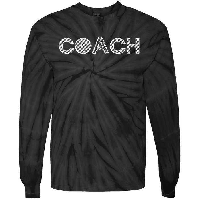 Coach Funny Gift Coach Tie-Dye Long Sleeve Shirt